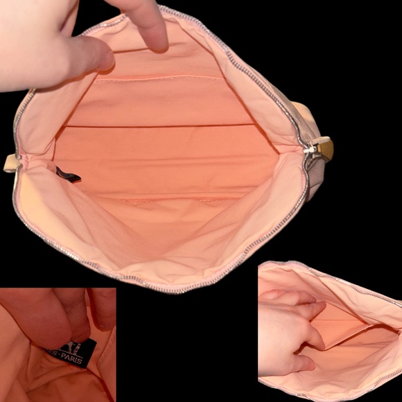 Hermes Pink Makeup Toiletry Bag / Pouch - Picture 7 of 7